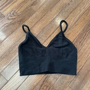 ALO Yoga Black Bralette Sports Bra Top